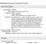 GMCA Survey Tender