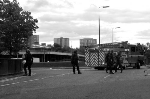 SALFORD RIOTS ERUPT AT THE LOWRY - Salford Star - with attitude & love xxx