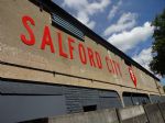 Salford City FC main stand demolition