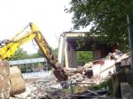 Salford City FC main stand demolition